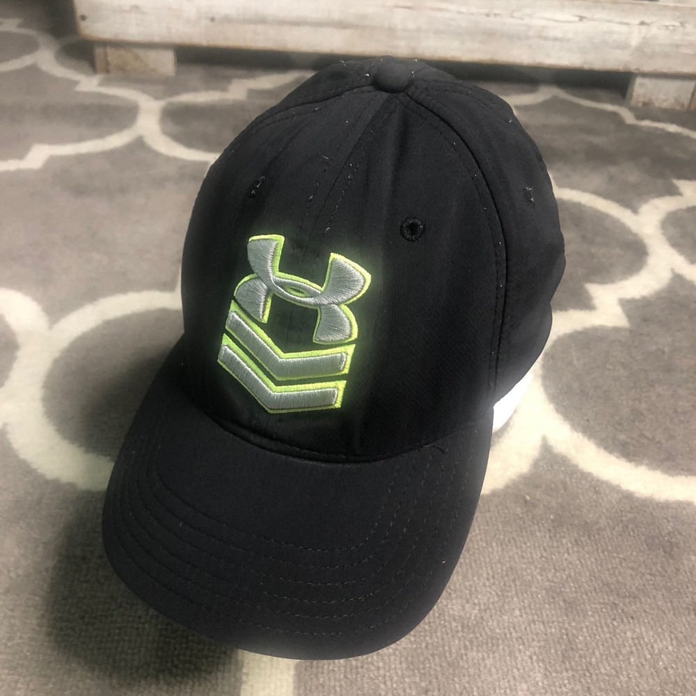 Under Armour Hat Mens Medium Large Flexfit Baseball Logo Cap